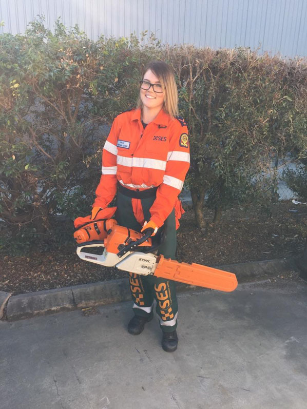 SES Schoolies Volunteer Emilea